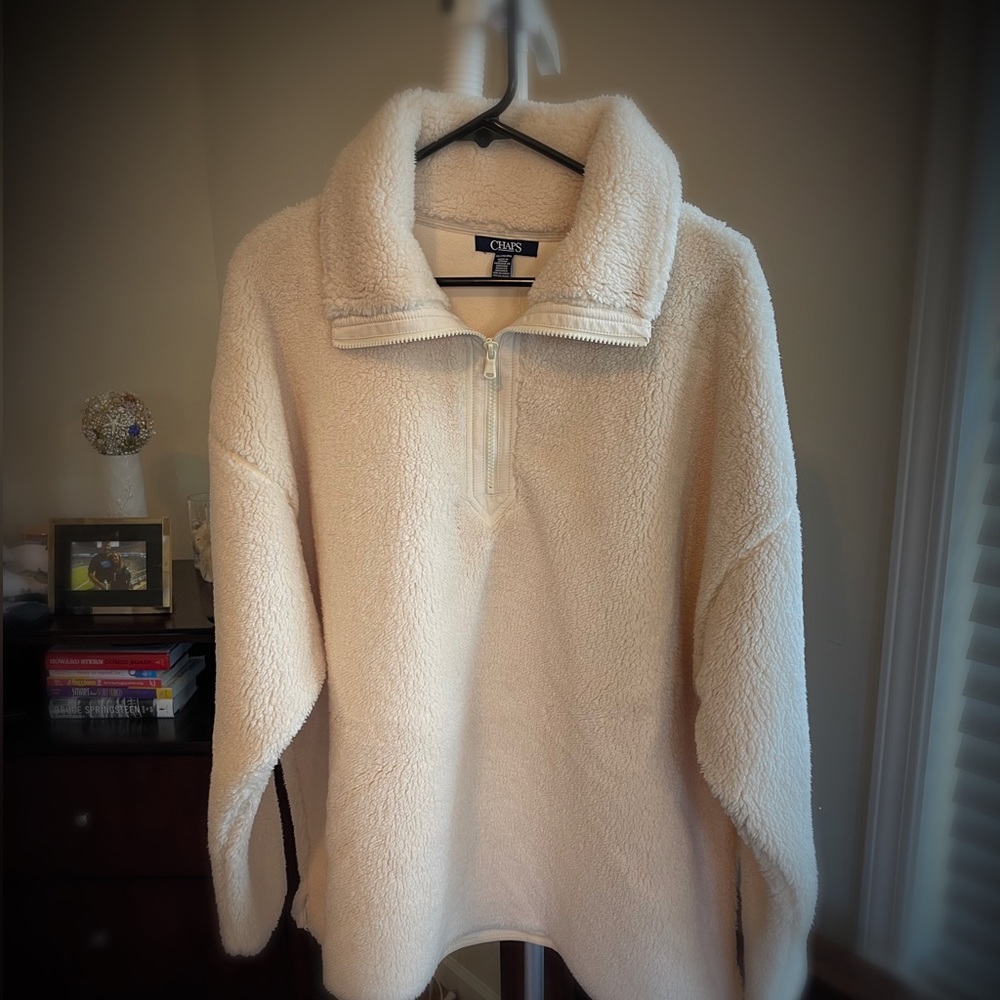 Men’s 1/4 zip fleece pullover NWT